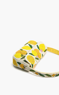 Make Lemonada Beaded Shoulder Bag