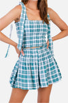 KOCH Erica Skirt Emerald Plaid