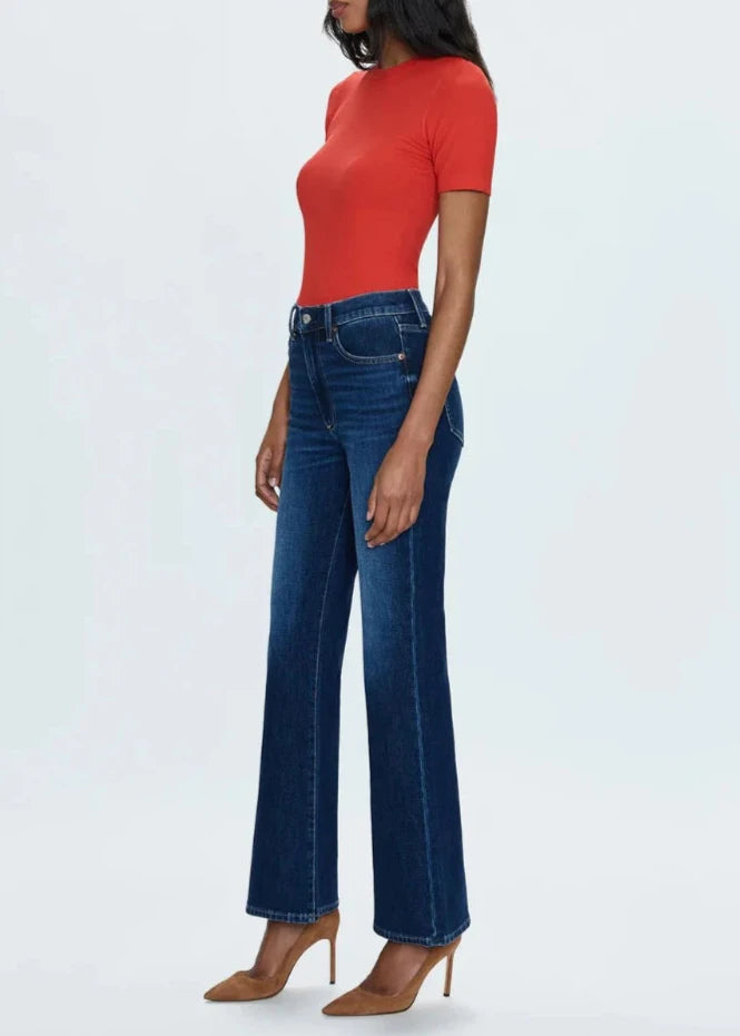 Pistola Lennon High Rise Crop Boot Jeans