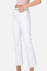 Camila High Rise Crop Flare Jeans