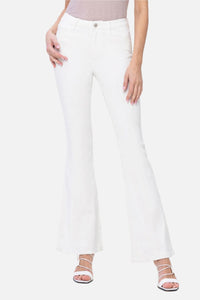 Gemma High Rise Full Length Flare Jeans