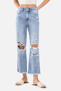 Devin Super HR Relaxed Straight Jeans