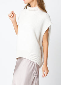 Vida Sleeveless Turtleneck Sweater