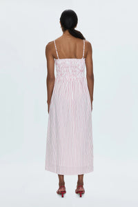 Pistola Bianca Striped Bodice Dress