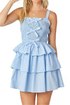 Aletta Smocked Tiered Mini Dress