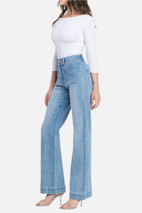 Natalie 90s Vintage Super High Rise Flare Jeans