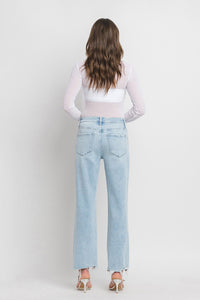 Zoey High Rise Slim Wide Jeans