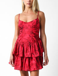 Nellie Ruffle Mini Dress