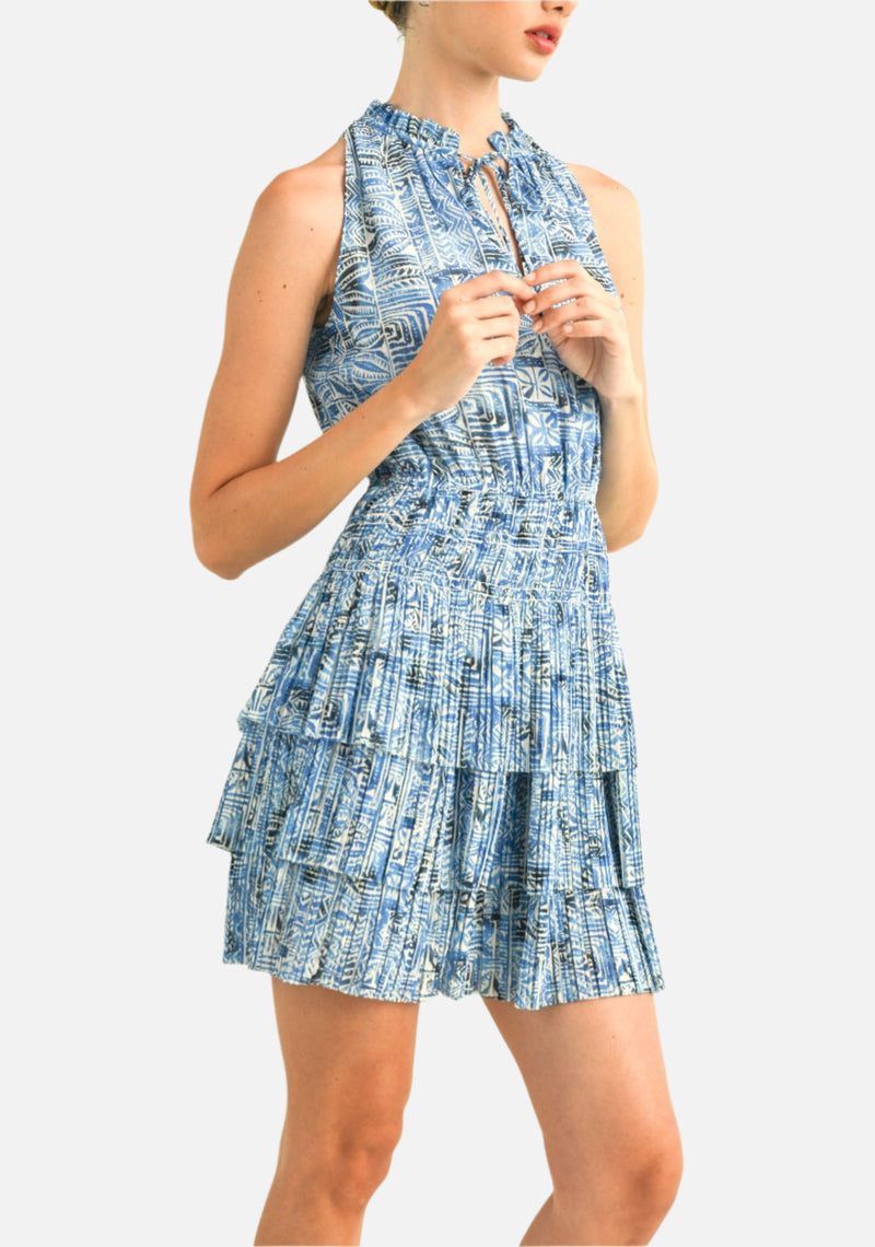 Decker Pleated Dress