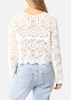 Lennox Crochet Button Top