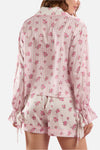 Arabella Floral Satin Pajama Set