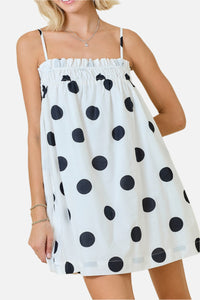 Paige Polkadot Mini Dress