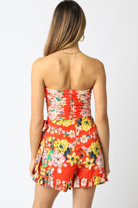 Amalie Floral Romper