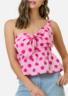 Livi Poplin Polka Dot Top