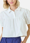 Elizabeth Poplin Top