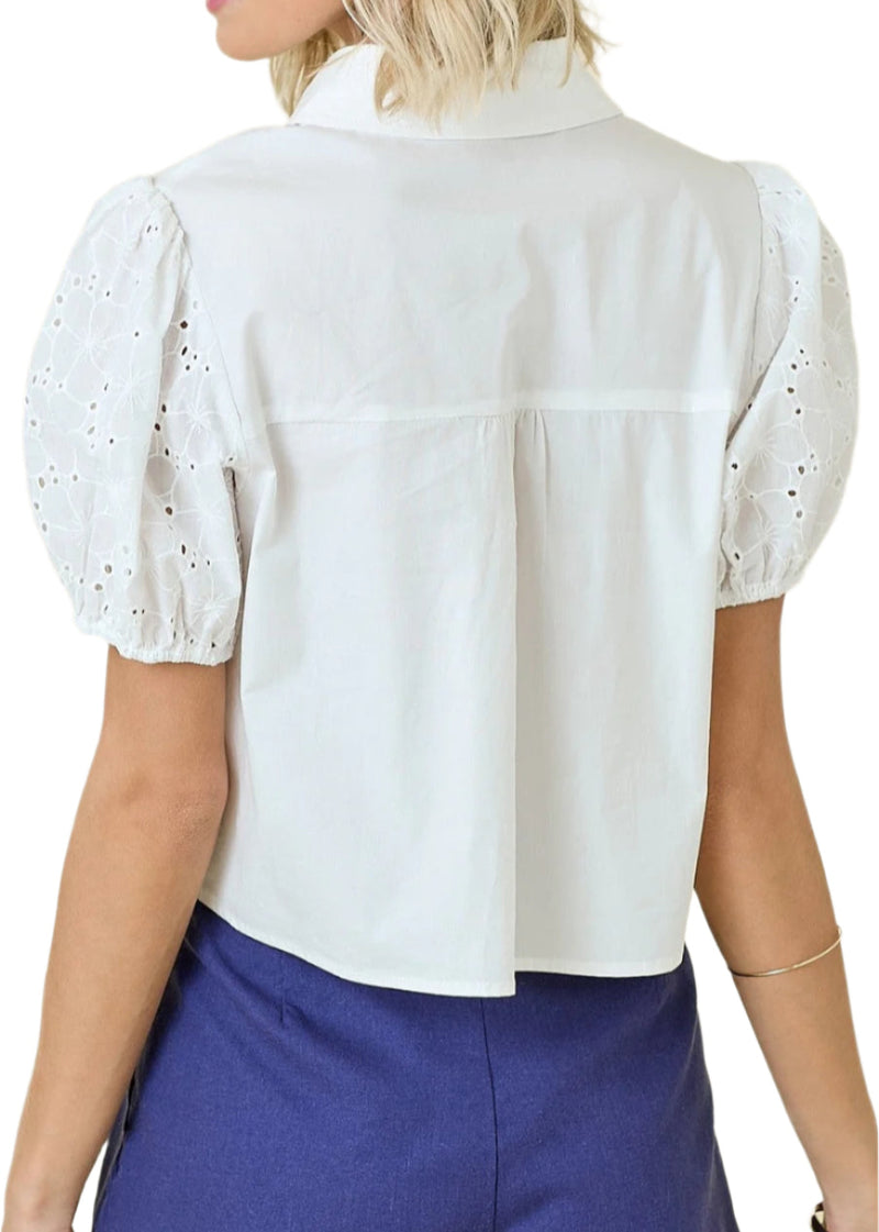 Elizabeth Poplin Top