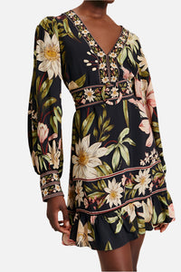 FARM Rio Surreal Flowers Mini Dress