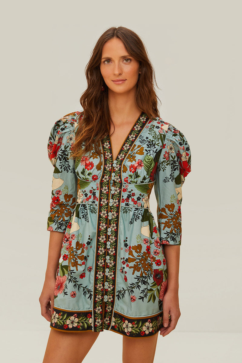 FARM Rio Beauty Bouquet Mini Dress