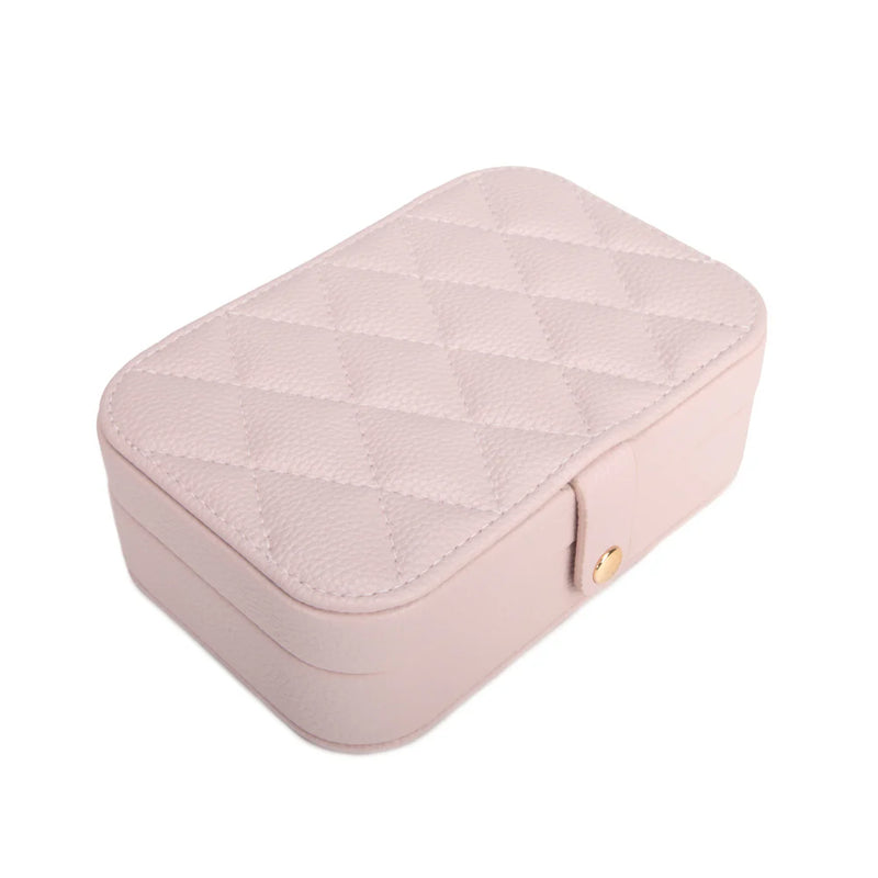 Brouk & Co Leah Quilted Travel Jewelry Organizer