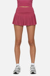 Gold Hinge Pleated Tennis Skirt