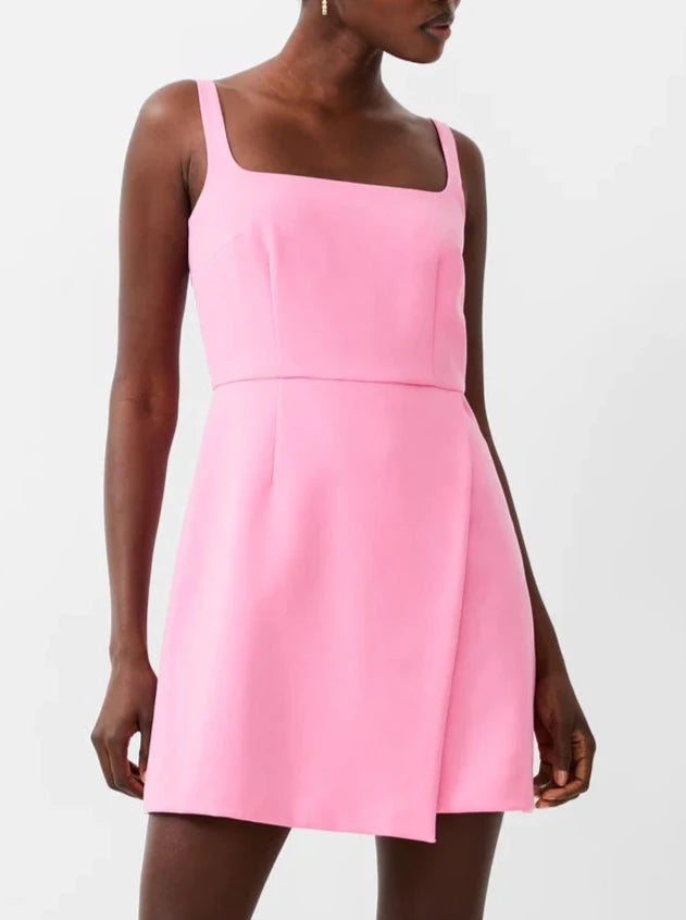 French Connection Whisper Strappy Envelope Dress