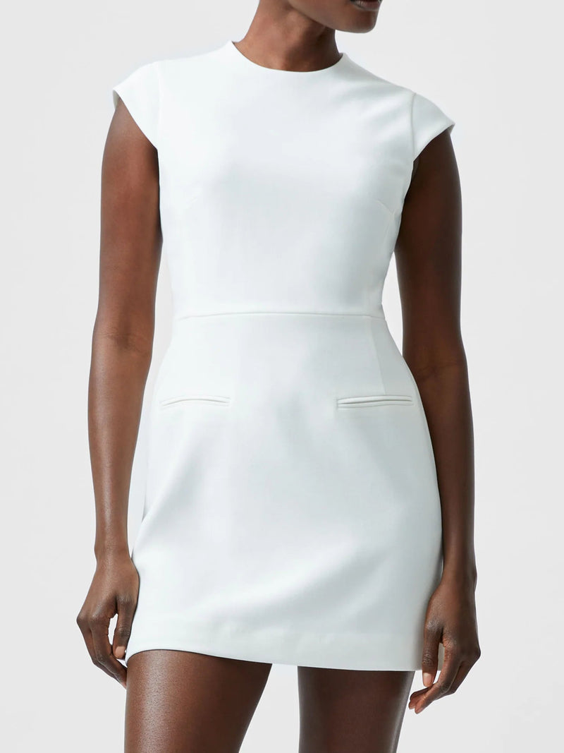 French Connection Whisper Mock Neck Dress