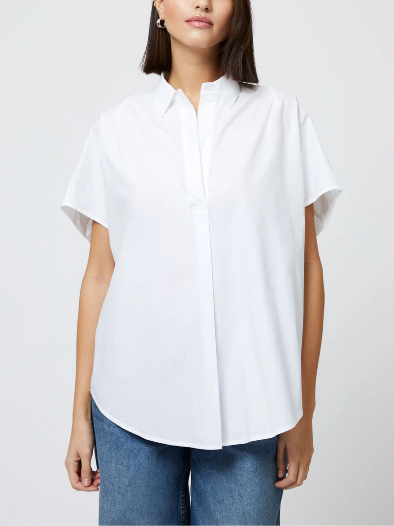 French Connection Cece Rhodes Poplin Shirt