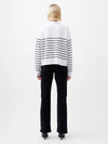 French Connection Vhari Collar Stripe Sweater