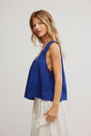 Free People Marina Eyelet Tank Top