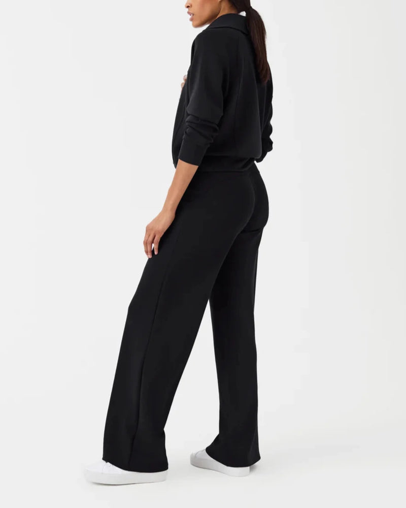 SPANX Air Essentials Half Zip & Wide Leg Pants Set