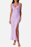 ASTR The Label Sorbae Ruffle Maxi Dress