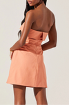 ASTR The Label Sabriya Strapless Mini Dress