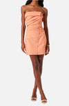 ASTR The Label Sabriya Strapless Mini Dress