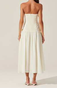 ASTR The Label Zori Strapless Maxi Dress