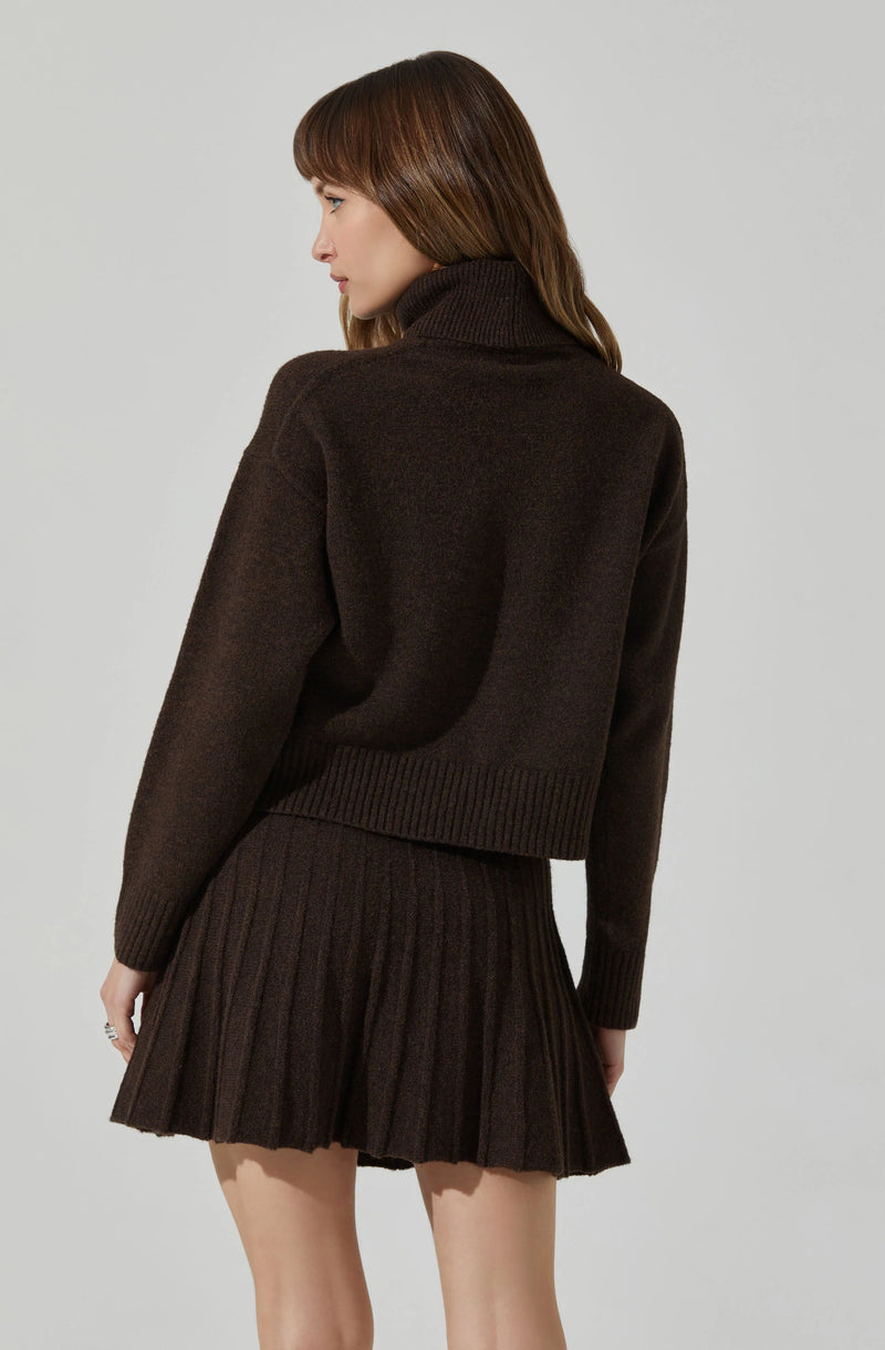 ASTR The Label Marceline Sweater Skirt Set