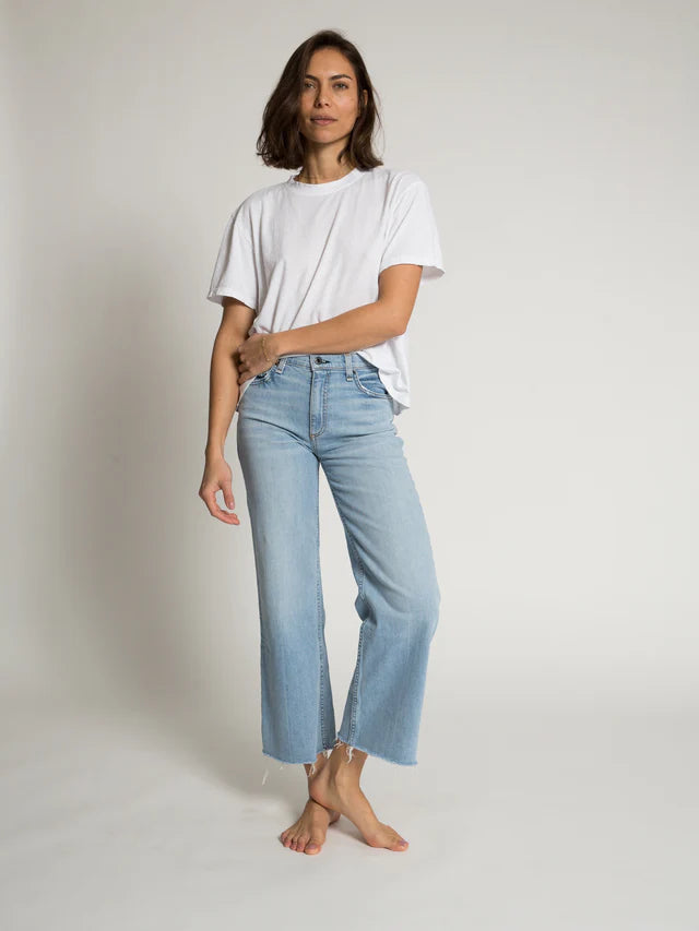 ASKK NY Crop Wide Leg Jeans