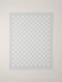 Barefoot Dreams CozyChic Cotton Checkered Throw Blanket