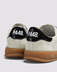 P448 Monza Velcro Cream Sneaker