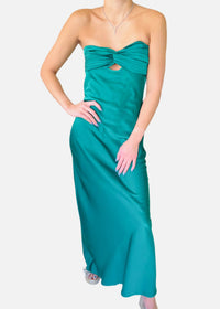 Hailey Satin Maxi Dress