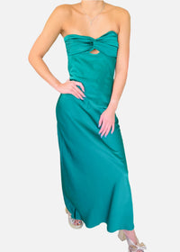 Hailey Satin Maxi Dress