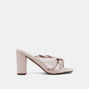 Gerri Metallic Knot Heel