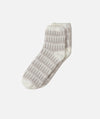 Barefoot Dreams CozyChic Stripe Geo Tennis Socks