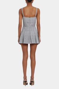 Amanda Uprichard Mercy Belted Skort Romper