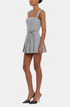 Amanda Uprichard Mercy Belted Skort Romper