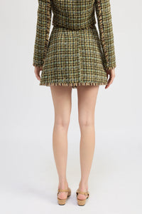 En Saison Jaime Tweed Skort