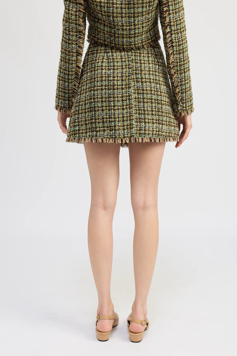 En Saison Jaime Tweed Skort