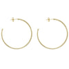 Sheila Fajl Perfect Hoops Brushed Gold