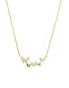 Marlyn Schiff Butterfly Cluster Necklace