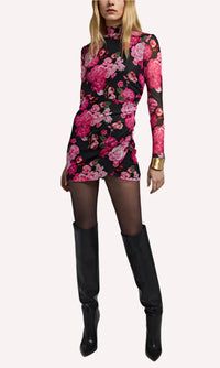 Generation Love Talulla Floral Mesh Mini Dress