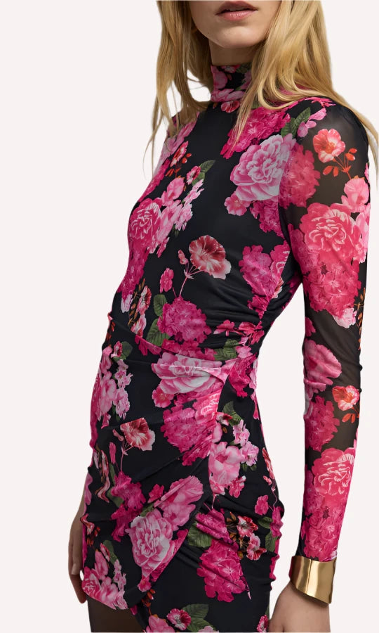 Generation Love Talulla Floral Mesh Mini Dress